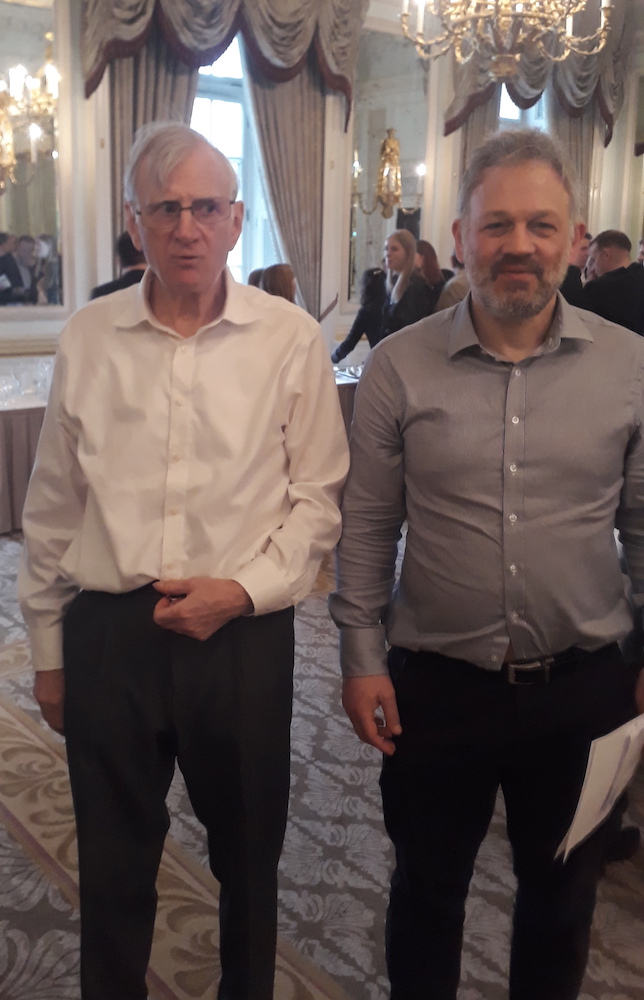 David Kendrick (L) and Paul Barden